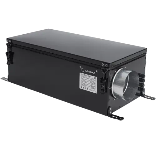 LESSAR Вентиляционная установка LV-DECU-600-E-4-EC-GTC-E63 Установки с электрическим нагревателем и EC-двигателем